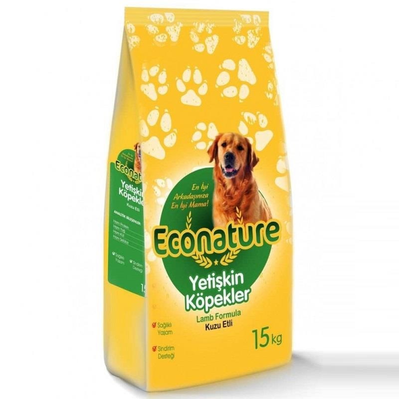 Econature Kuzulu Yetişkin Köpek Maması 15 kg