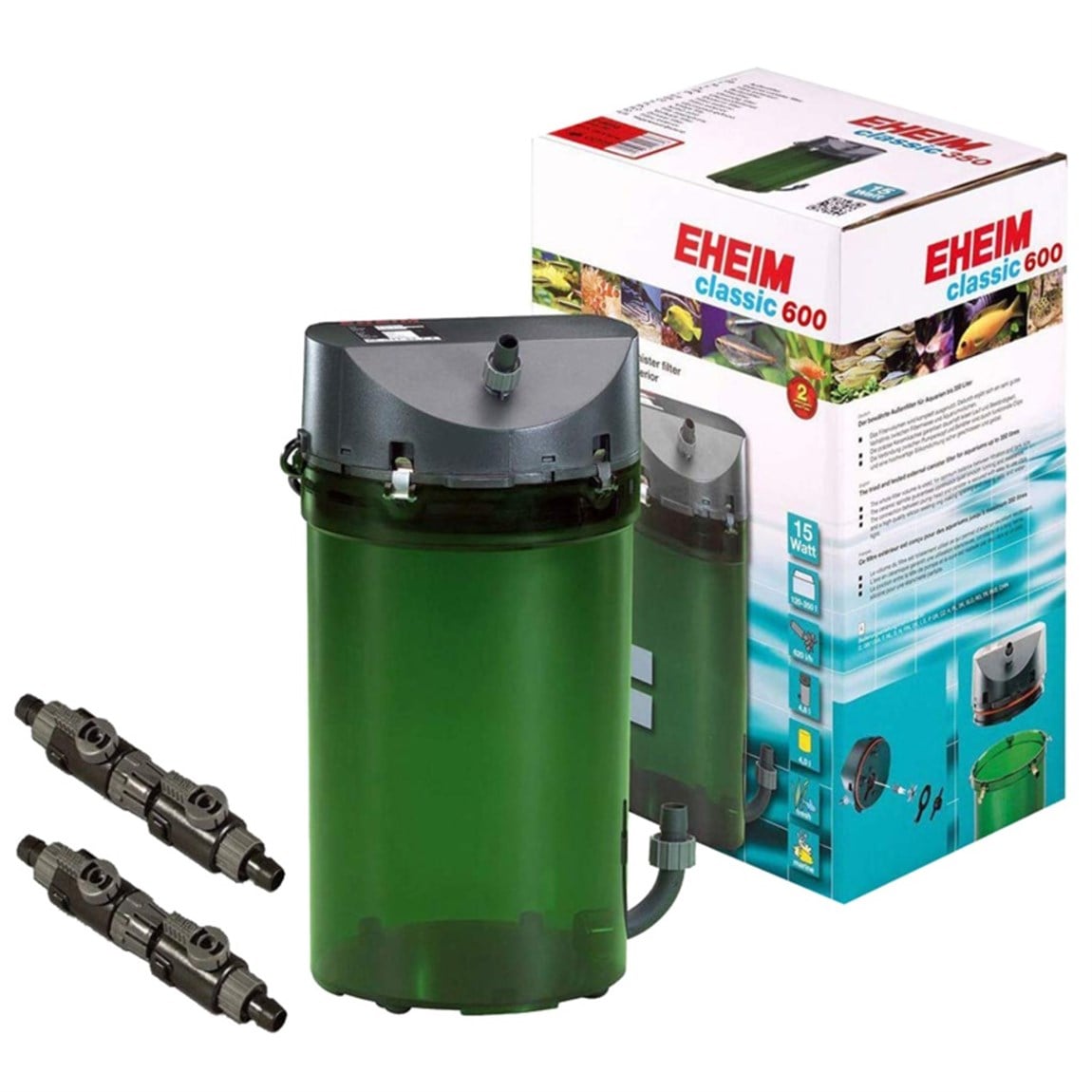 EHEIM 2217 Classic 600 Dış Filtre-Musluklu