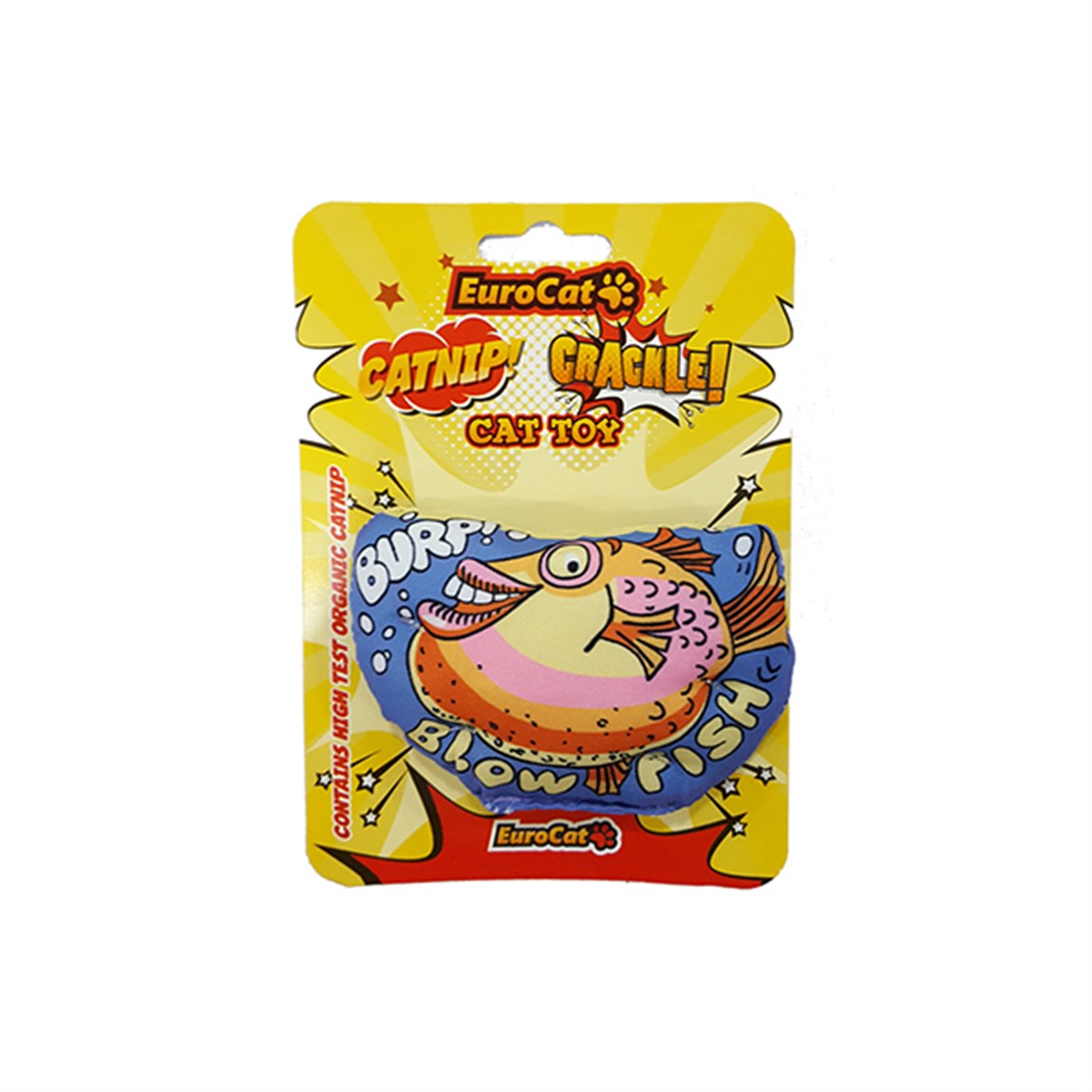 EuroGold Blow Fish Catnipli Kedi Oyuncağı