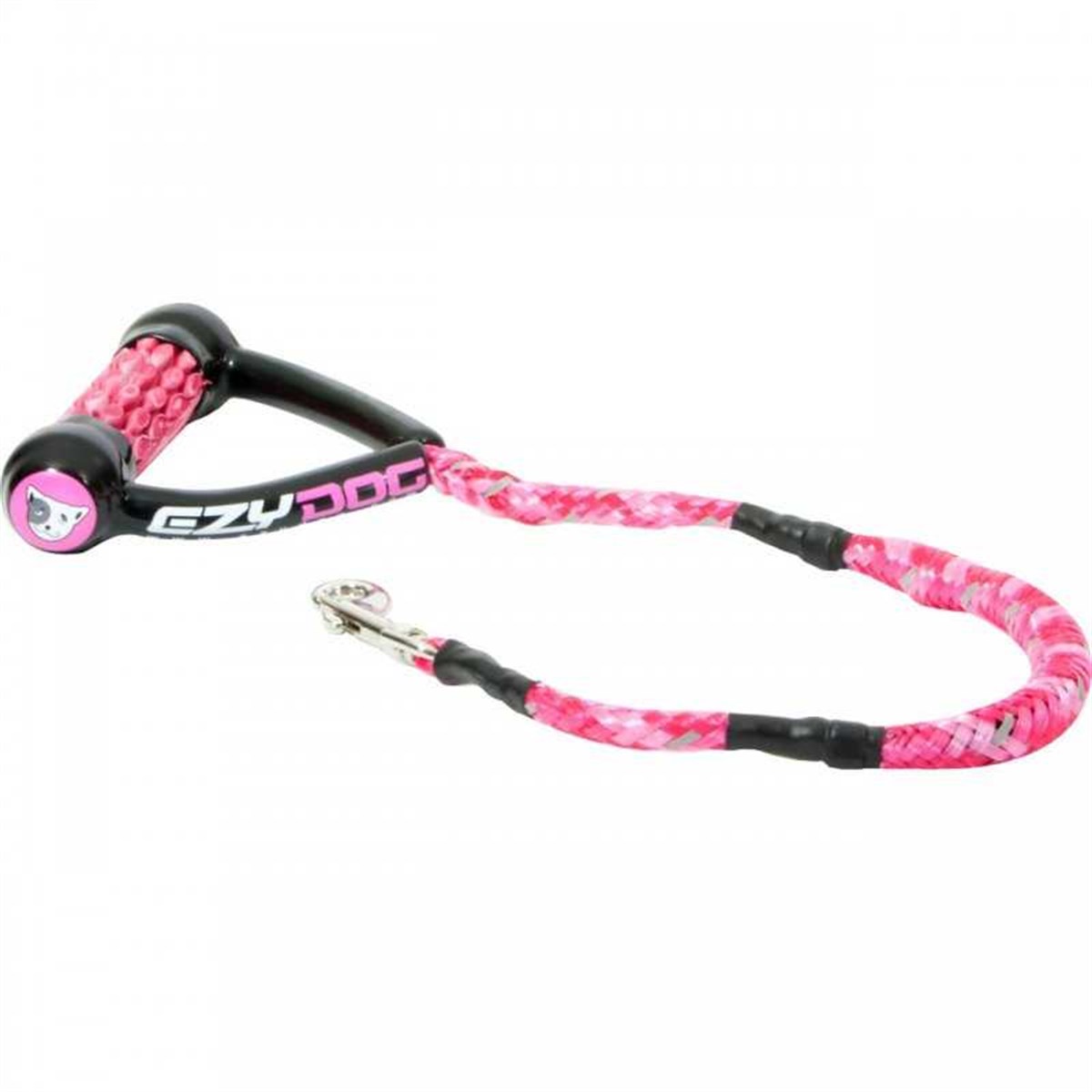 EzyDog Cujo Şok Emici Esneyebilen Köpek Tasması 65 Cm Pembe