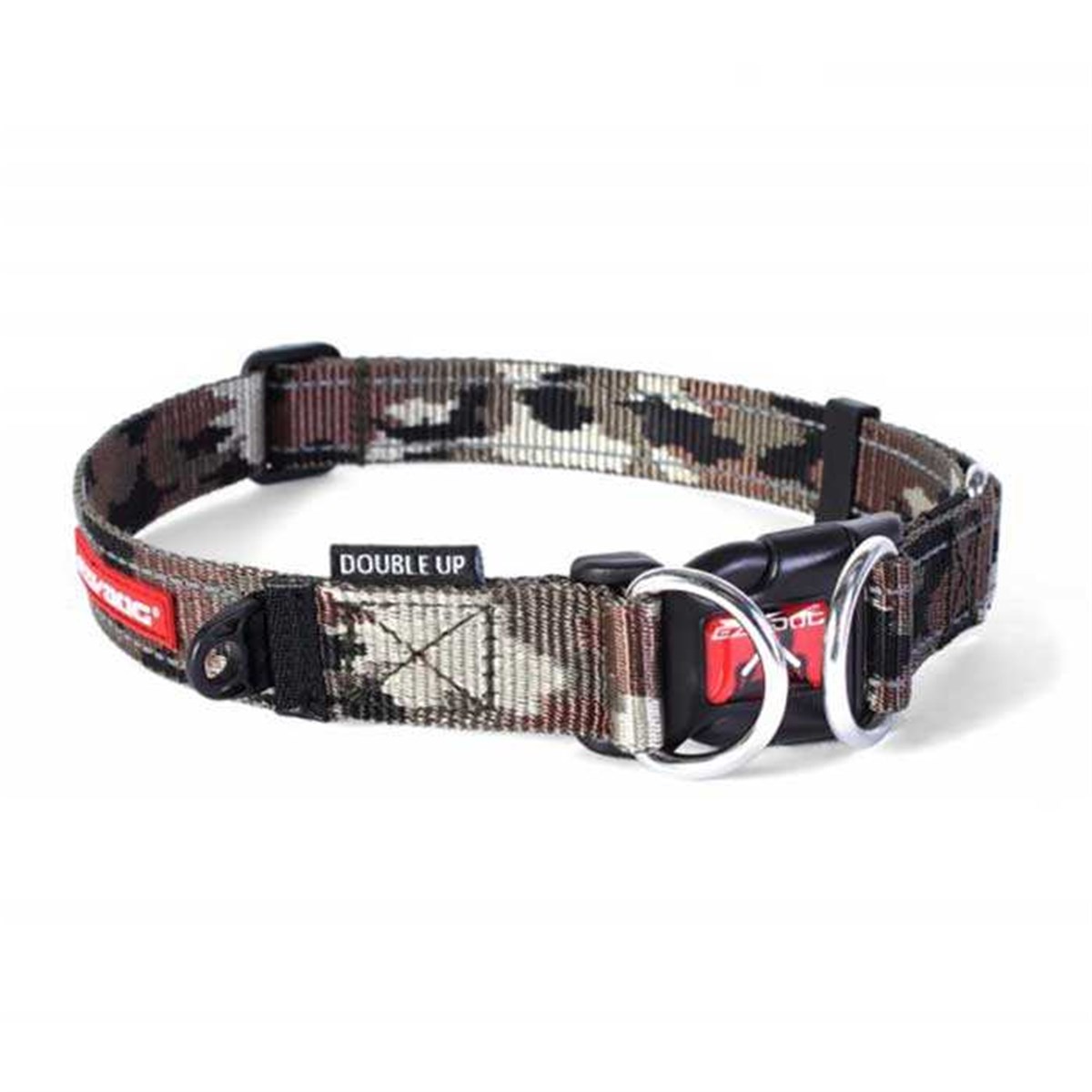 EzyDog Double Up Çift Halkalı Köpek Boyun Tasması Large Yeşil