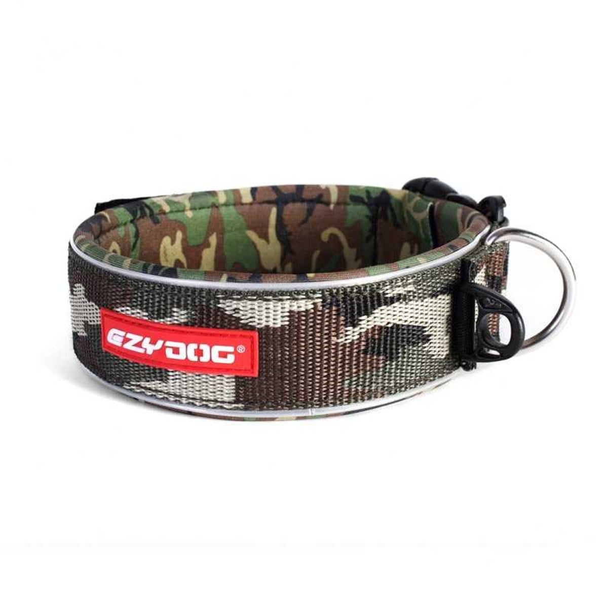 EzyDog Neo Classic Wide Köpek Boyun Tasması 45 mm Large Yeşil