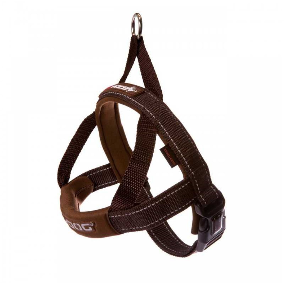 EzyDog Quick Fit Köpek Göğüs Tasması X Large Kahverengi
