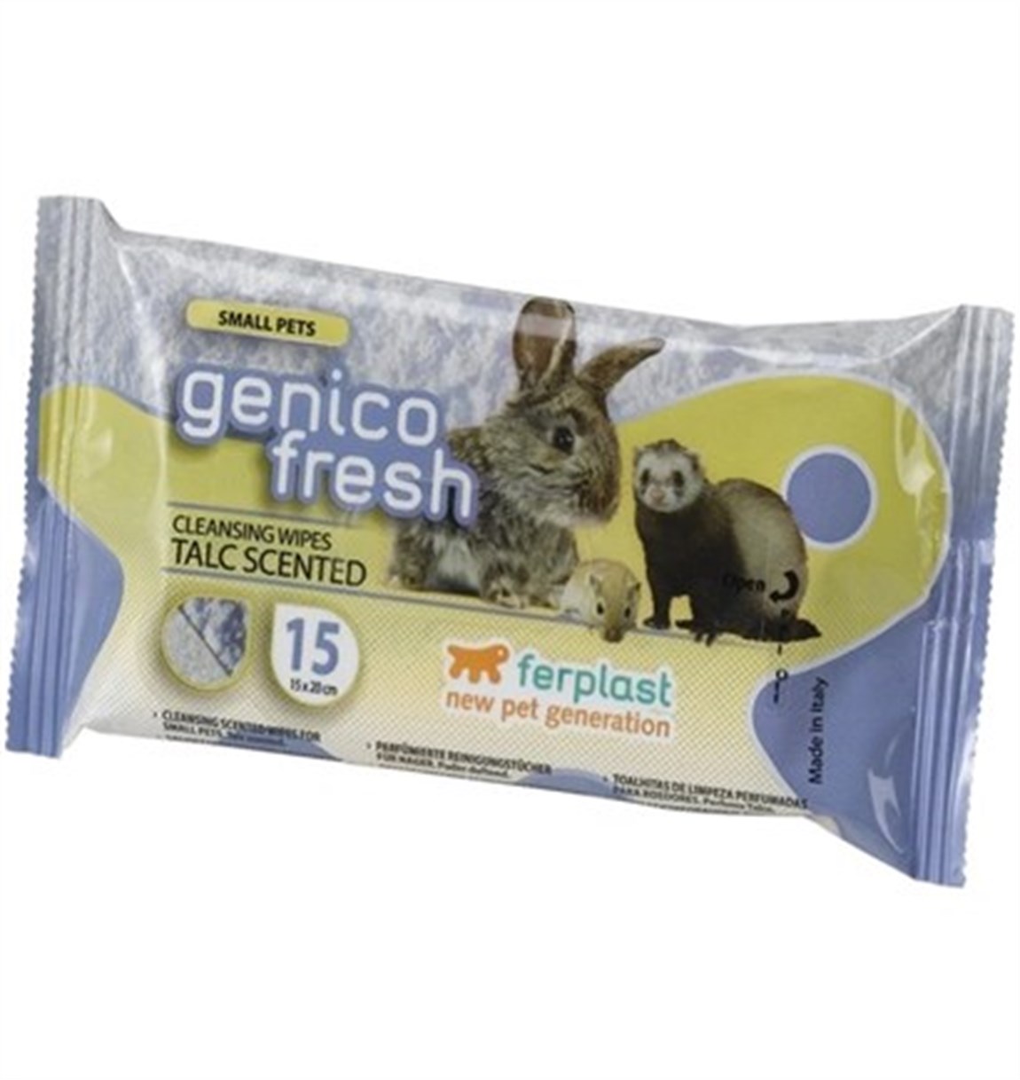 Ferplast Genico Fresh Kemirgen Temizlik Mendili