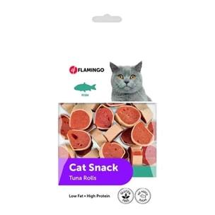 Flamingo Hapki Tuna Balıklı Yuvarlak Kedi Ödül Maması 50Gr