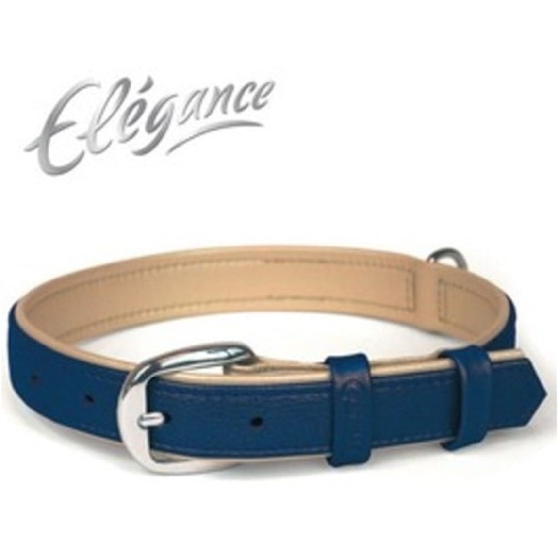Flexi Elegance Rubinrot Köpek Boyun Tasması 37 cm Mavi
