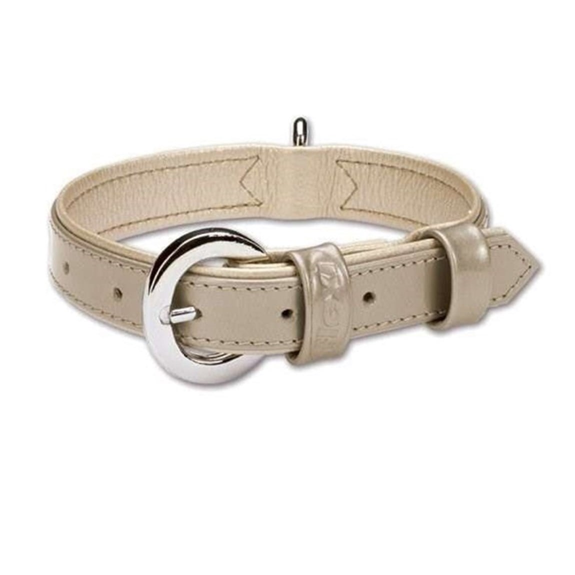 Flexi Elegance Rubinrot Köpek Boyun Tasması 37 cm Bej