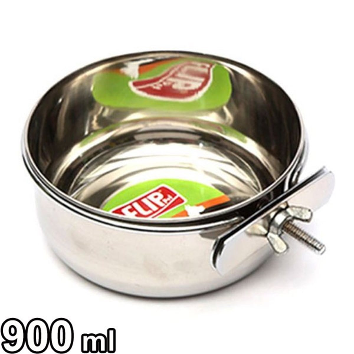 Flip Vidalı Metal Kuş Yemliği 900 Ml, 30 oz