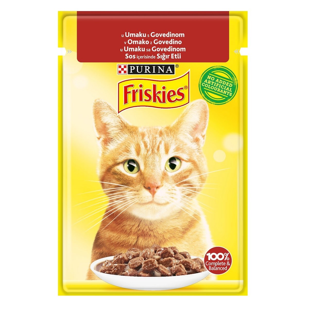 Friskies Steril Cat Beef Biftekli Yaş Mama 85 Gr