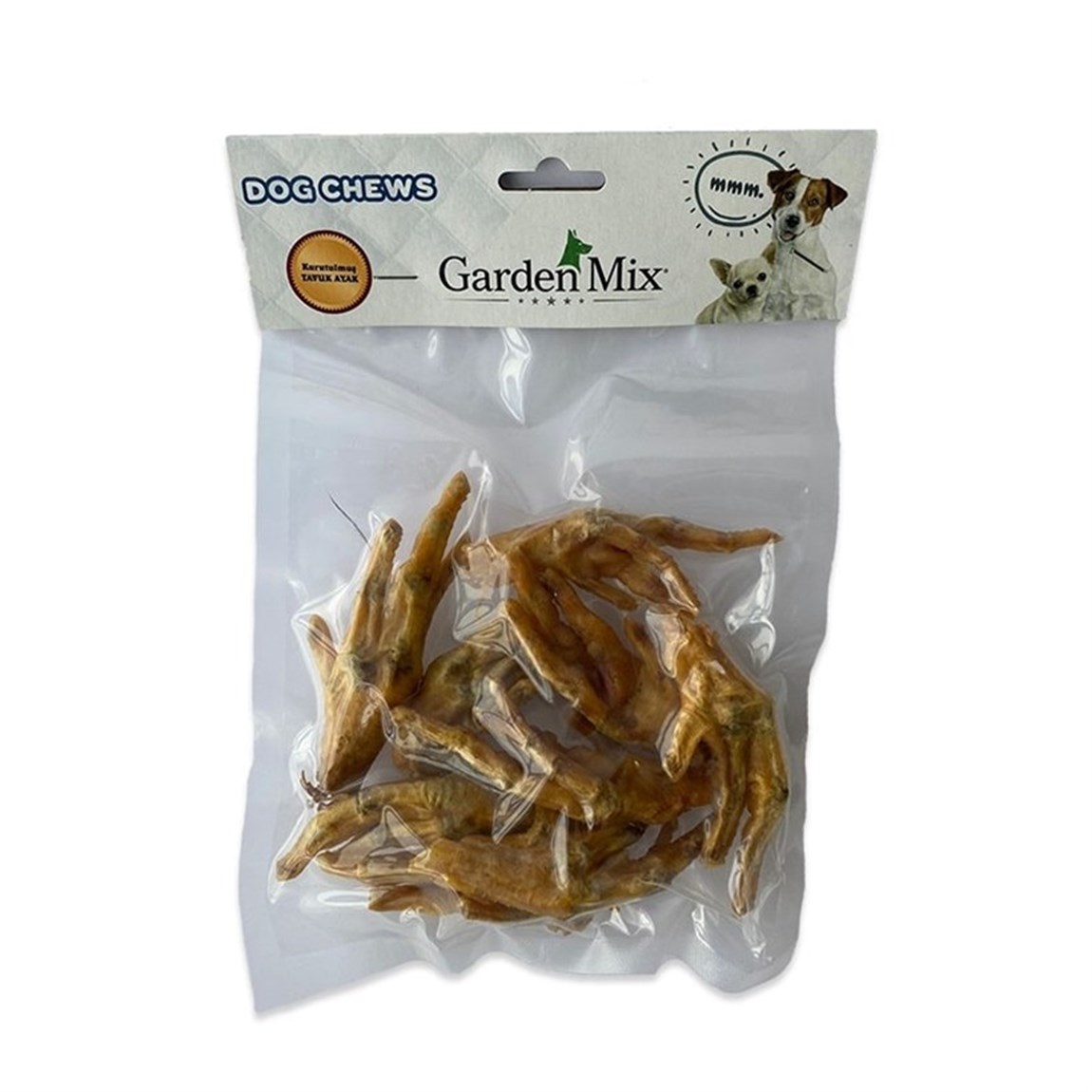 Garden Mix Tavuk Ayağı Köpek Ödülü 100 gr