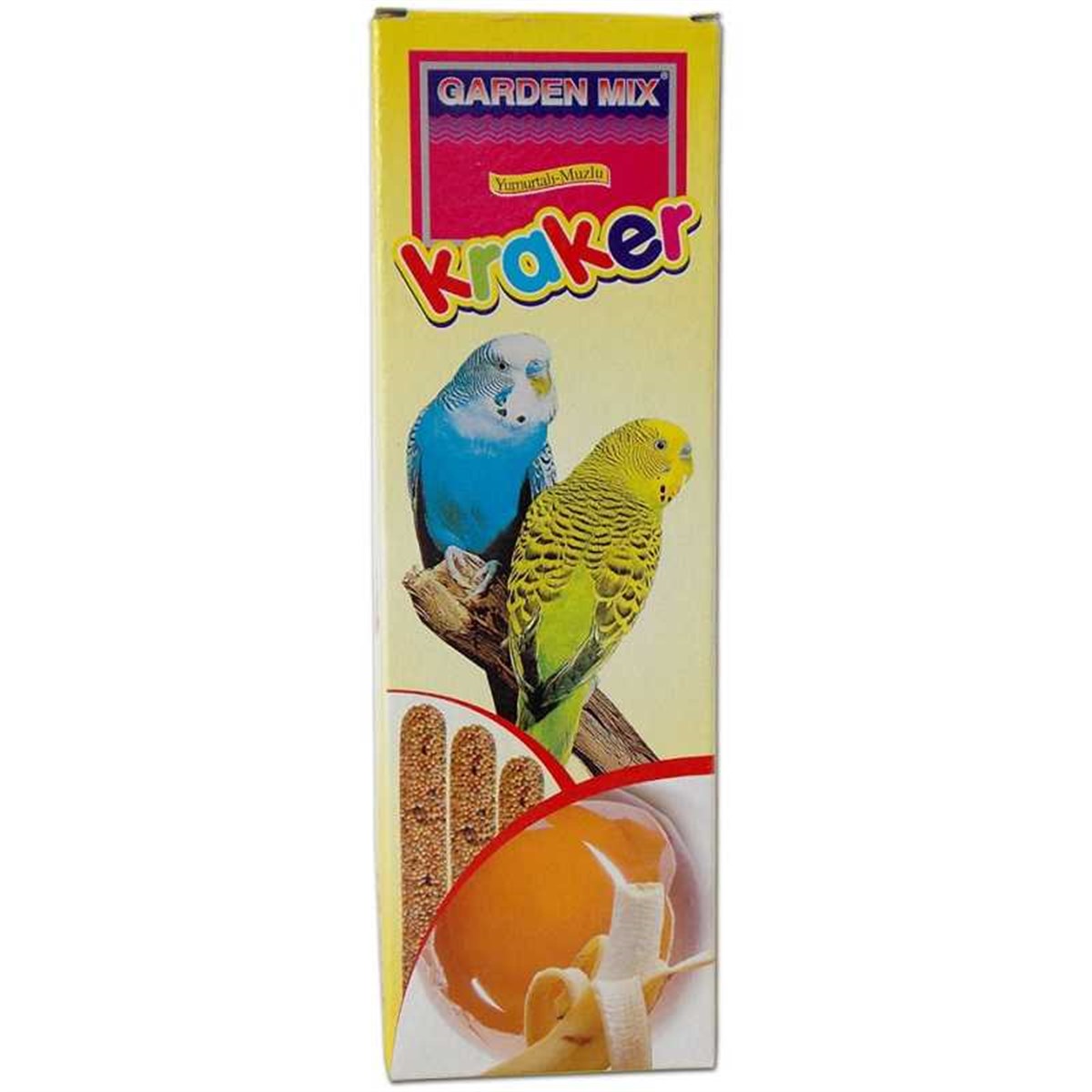 Garden Muhabbet Krakeri Yumurtalı ve Muzlu 3Lü.