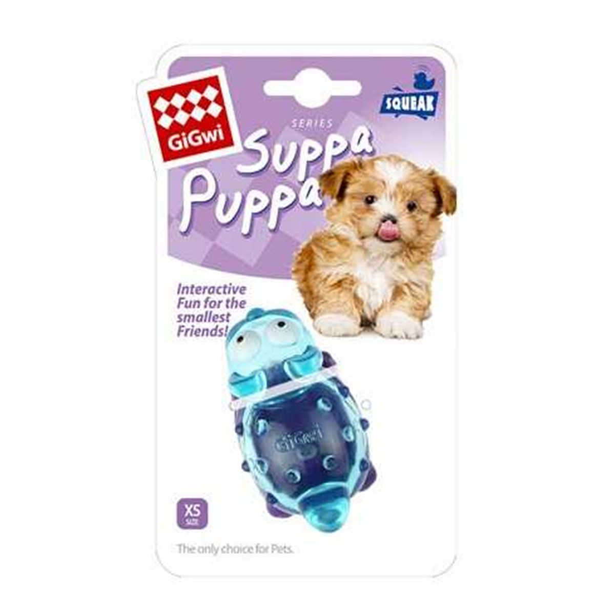 Gigwi Suppa Puppa Kedi Mavi Mor Yavru Köpek Oyuncağı