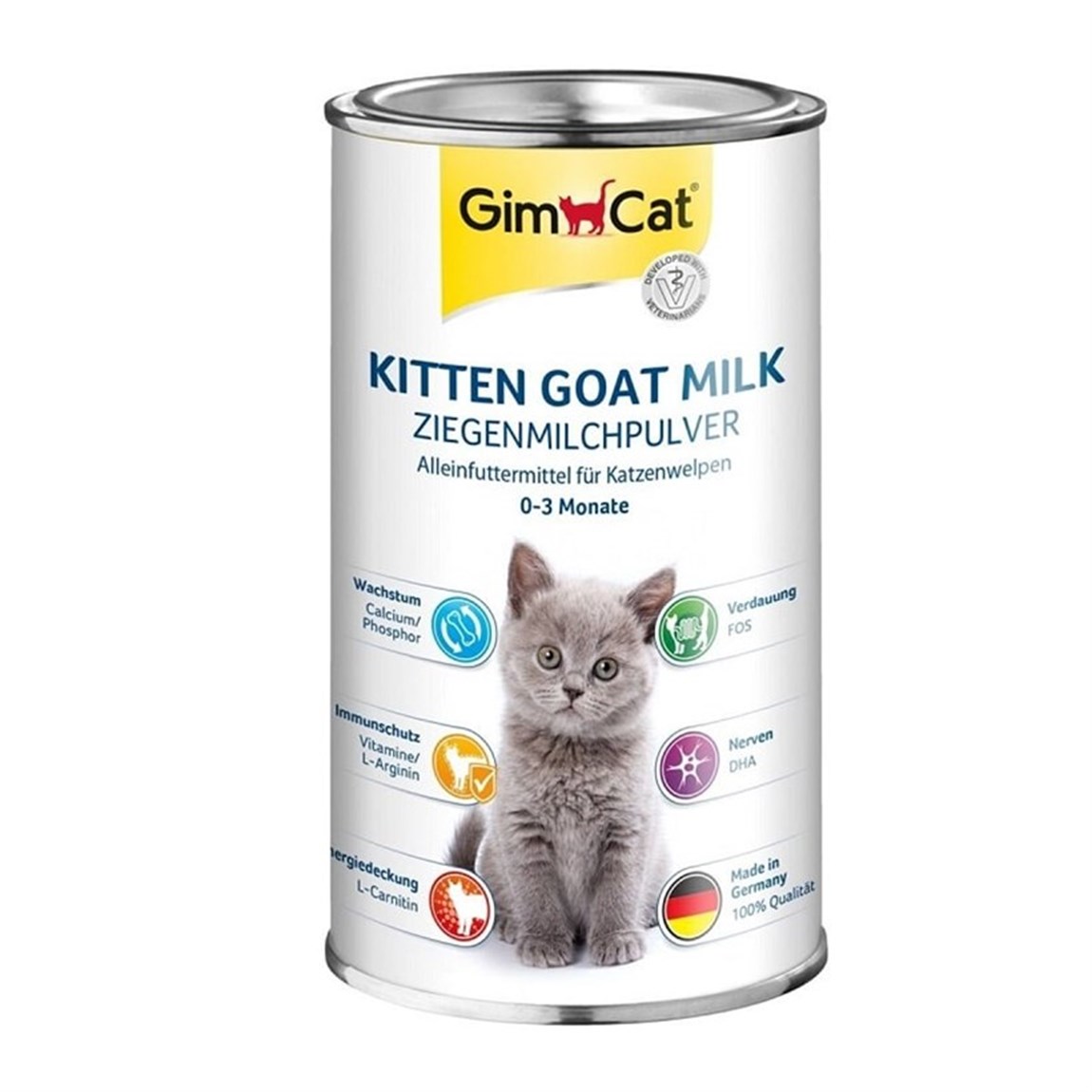GimCat Kitten Goat Milk Keçi Süt Tozu 200 Gr