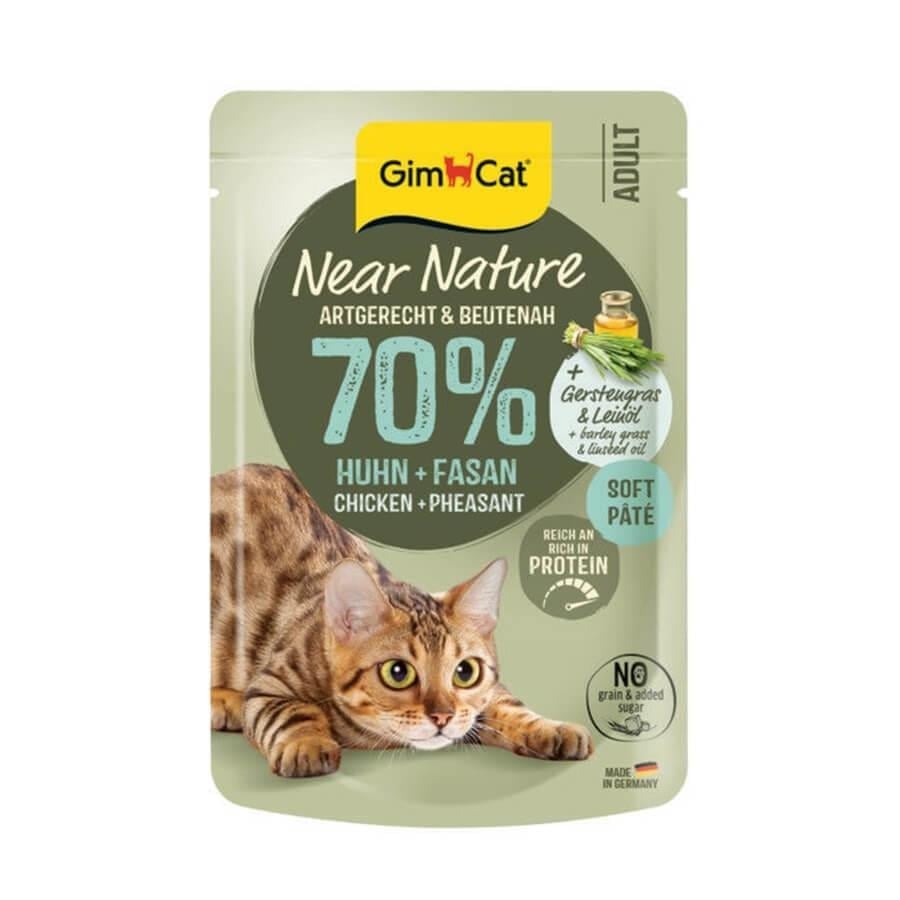 GimCat Near Nature Tavuklu & Sülün Etli   85 Gr