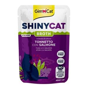Gimcat Shinycat Tuna with Salmon Ton Balığı Somonlu Pouch Mama 70 gr
