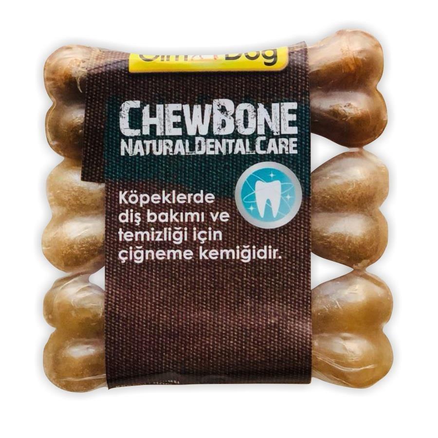 GimDog Chew Bones Press Köpek Çiğneme Kemiği 3'Lü