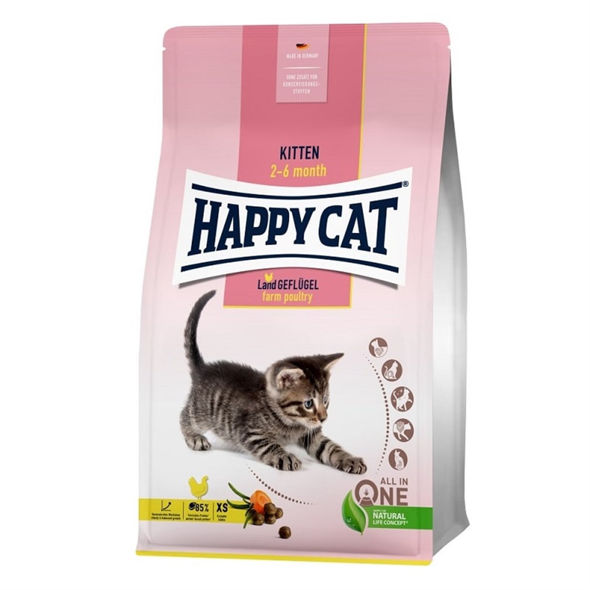 Happy Cat Kitten Tavuklu Yavru Kedi Maması 1.4 kg