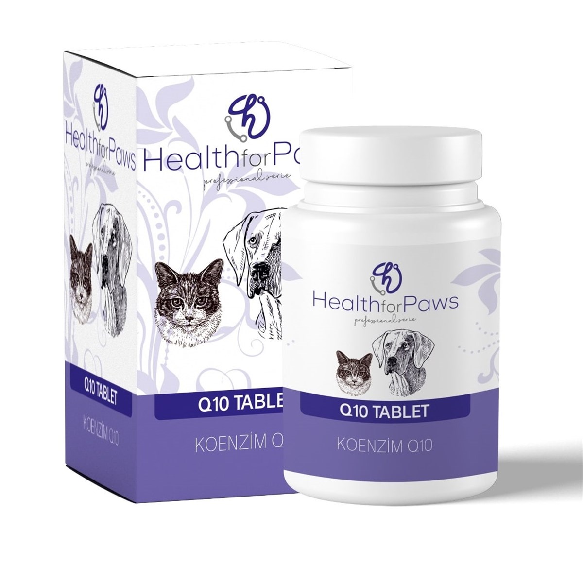 Health for Paws Kedi ve Köpek Koenzim Q10 Tablet 25 Tablet
