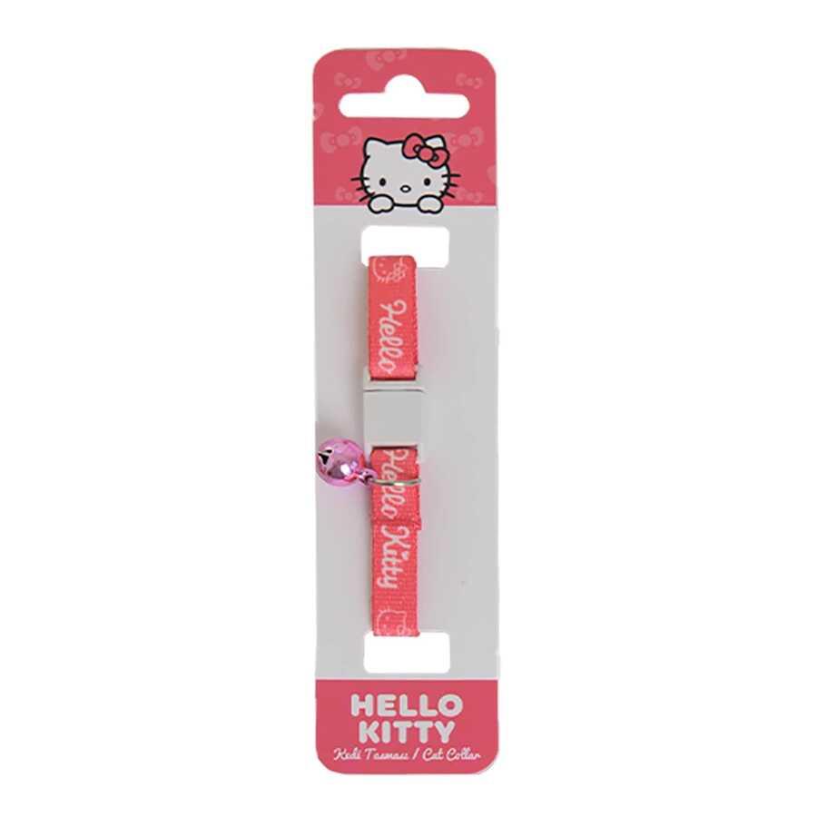 Hello Kitty Zilli Kedi Tasması 20-30cm Fuşya