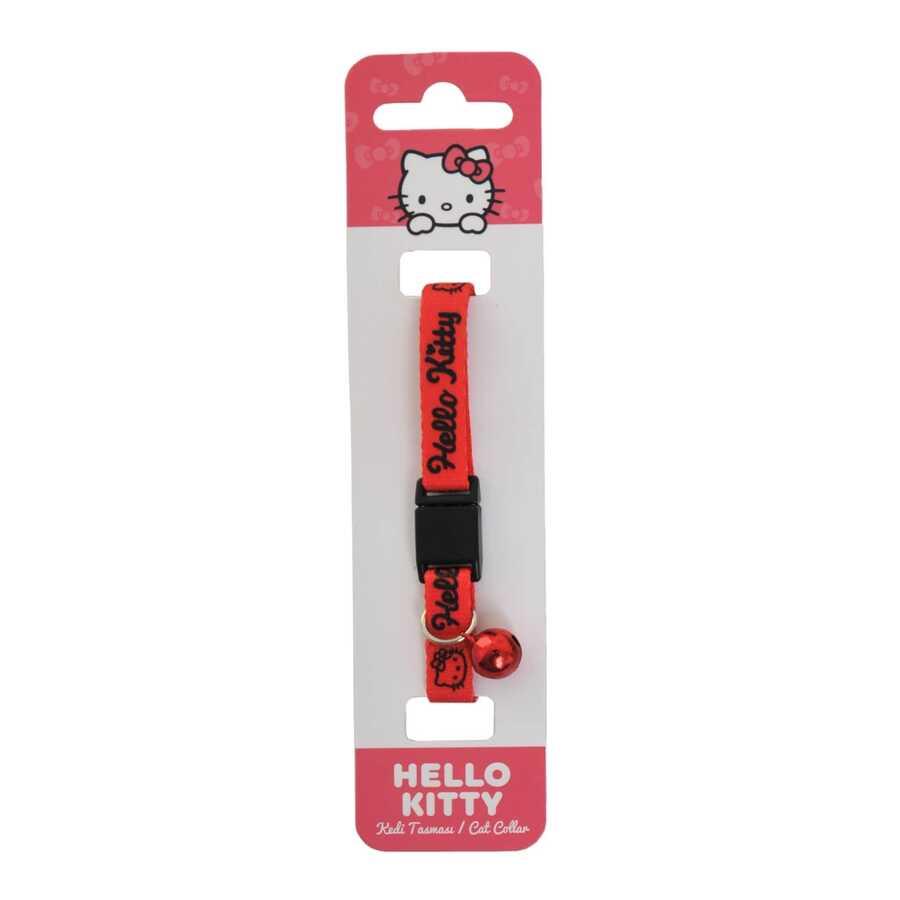 Hello Kitty Zilli Kedi Tasması 20-30cm Turkuaz