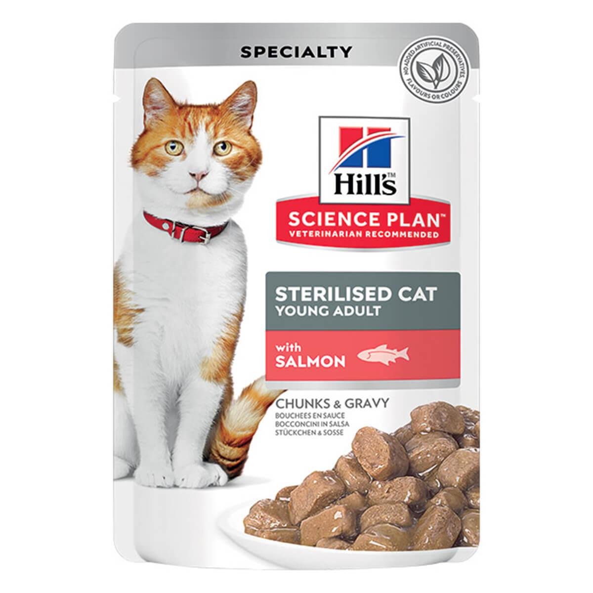 Hills Science Plan Somonlu Kısırlaştırılmış Kedi Konservesi 85Gr