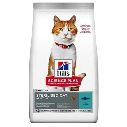 Hills Sterilised Tuna Balıklı Kısır Kedi Maması 10 Kg