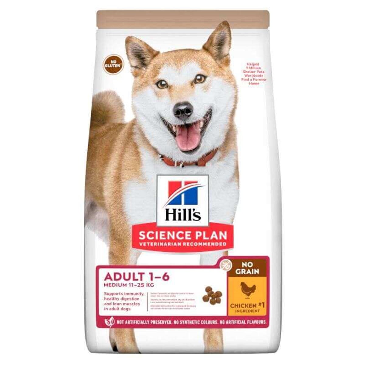 Hills Tahılsız Tavuklu Yetişkin Köpek Maması 2.5 kg