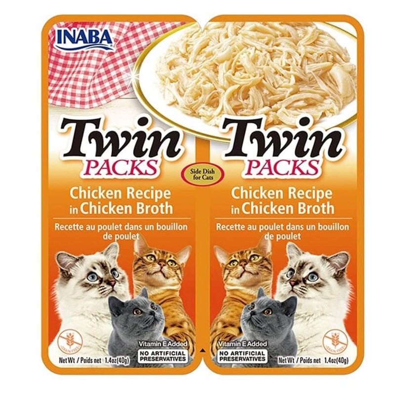 Inaba Twin Packs Tavuklu Kedi Çorbası 2 x 40 Gr