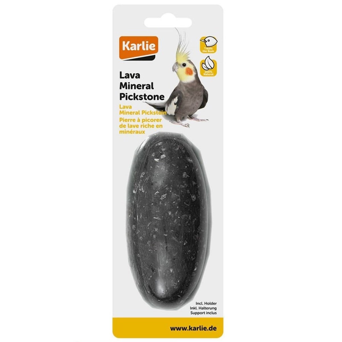 Karlie Gaga Taşı Lava 130 gr Siyah