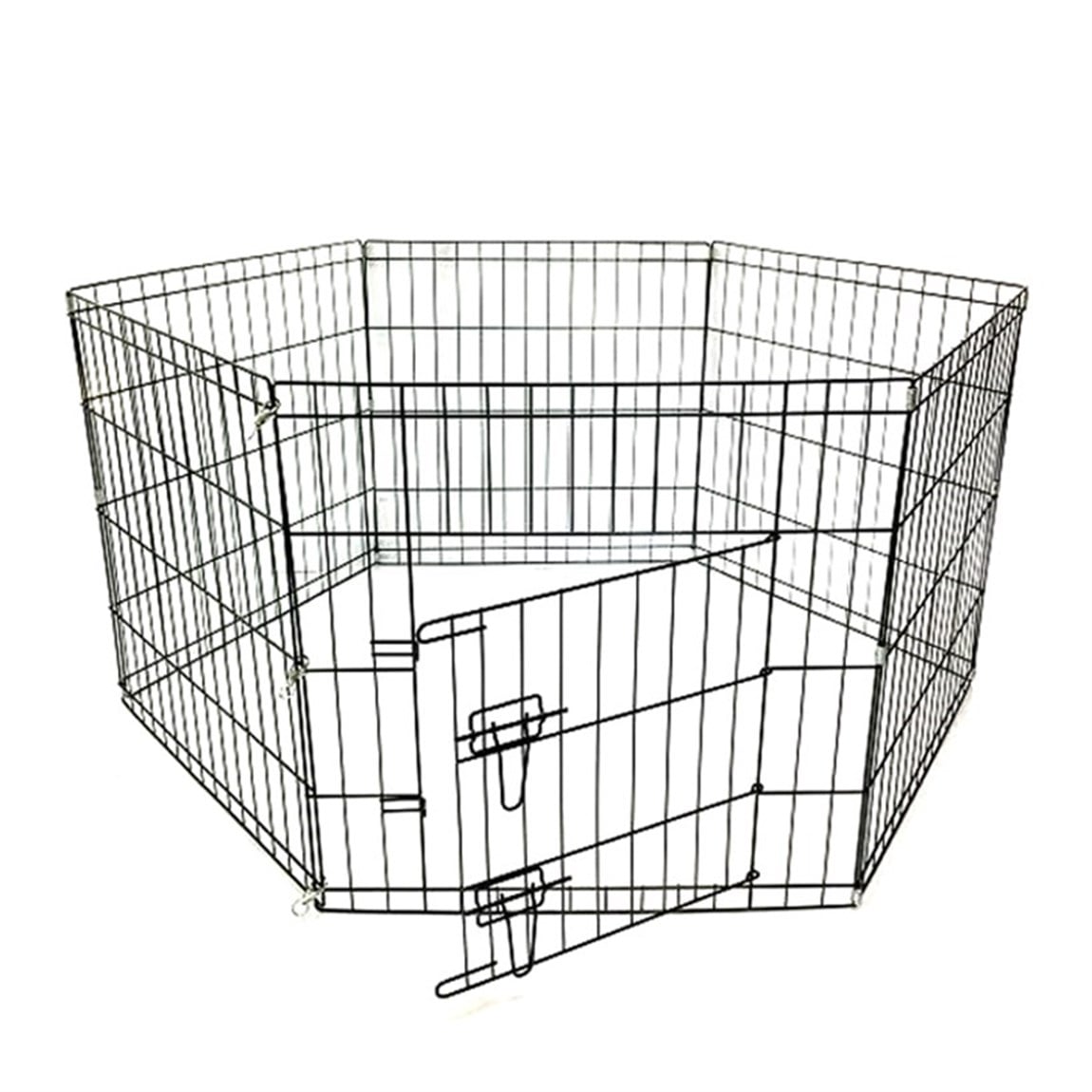 Katlanır Tel Köpek Çiti 76*61 cm-6 Panel
