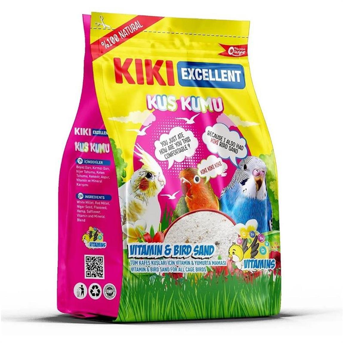 Kiki Excellent Kuş Kumu 250 Gr.