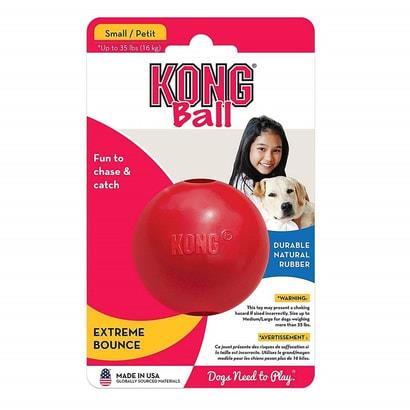KONG Delikli Top Köpek Oyuncağı Small