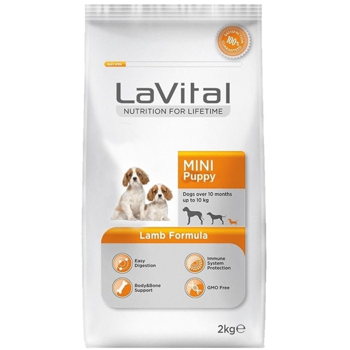 La Vital Kuzulu Mini Yavru Köpek Maması 2 Kg