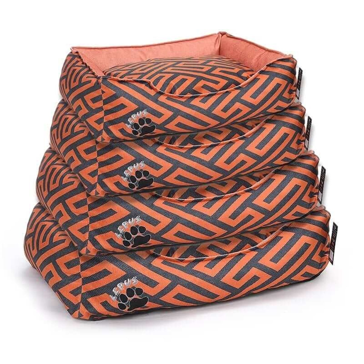 Lepus New Premium Köpek Yatağı Taba Large