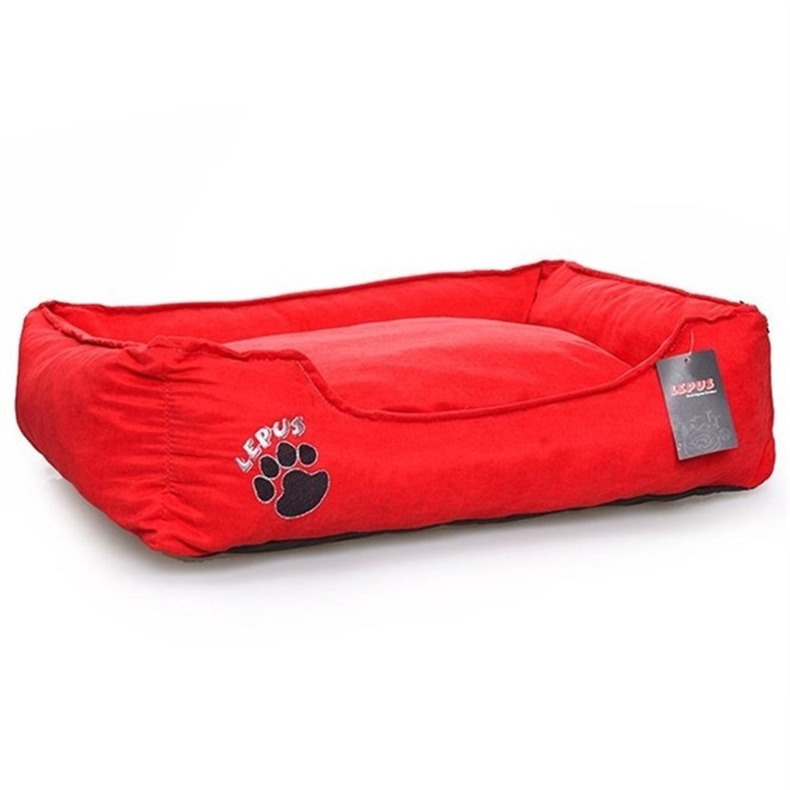 Lepus Soft Plus Kedi ve Köpek Yatağı XL Kırmızı