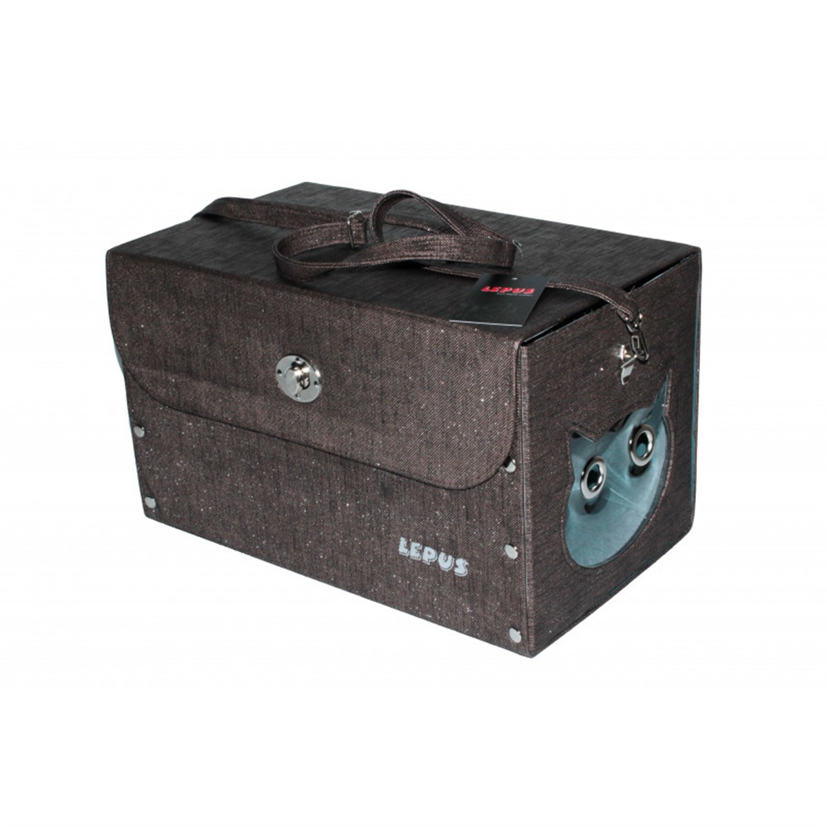 Lepus Style Bag Kedi Taşıma Çantası Kahverengi