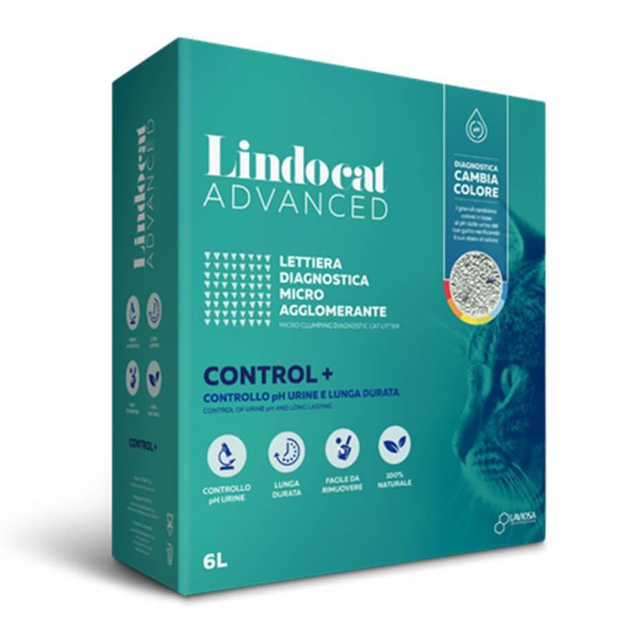 Lindocat Advanced +PH Kontrol Hastalık Teşhis Eden Topaklanan Kedi Kumu 6L
