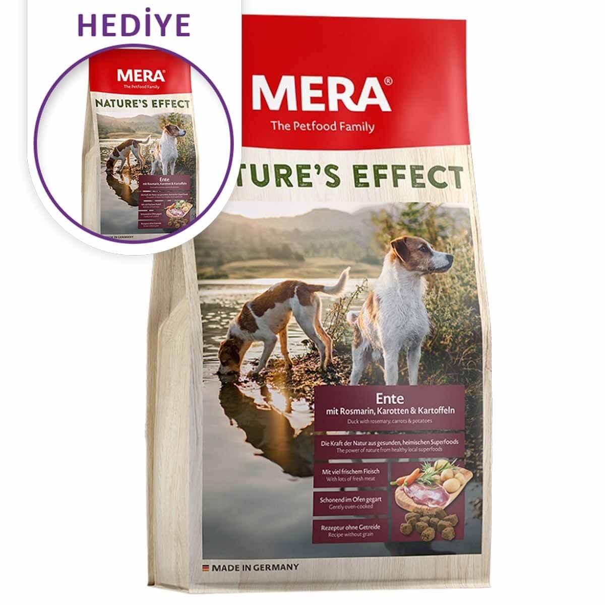 Mera Natures Effect Tahılsız Ördekli Köpek Maması 10 kg
