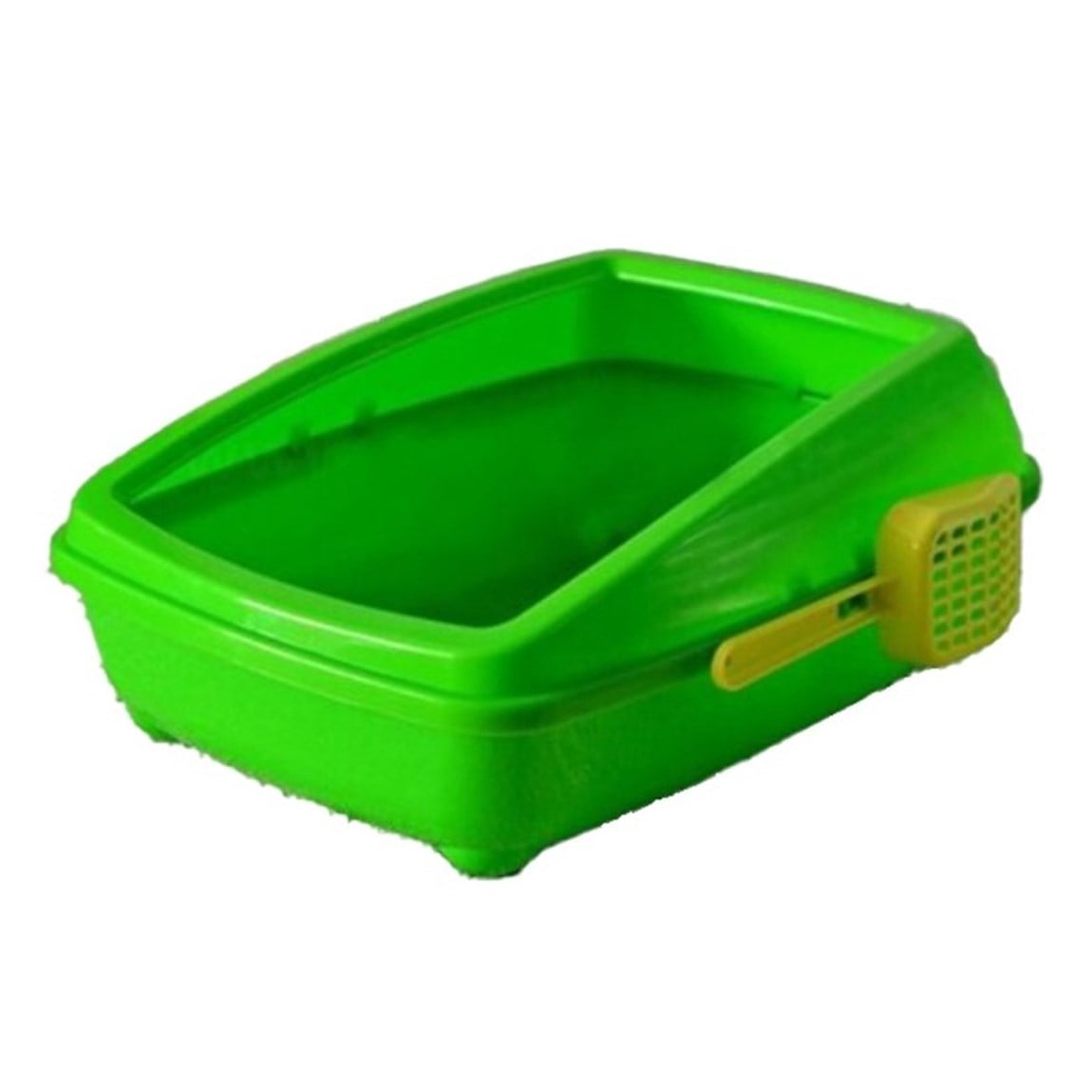 Mio Yüksek Kenarlıklı Açık Tuvaleti 36x50x15-20 Cm Yeşil