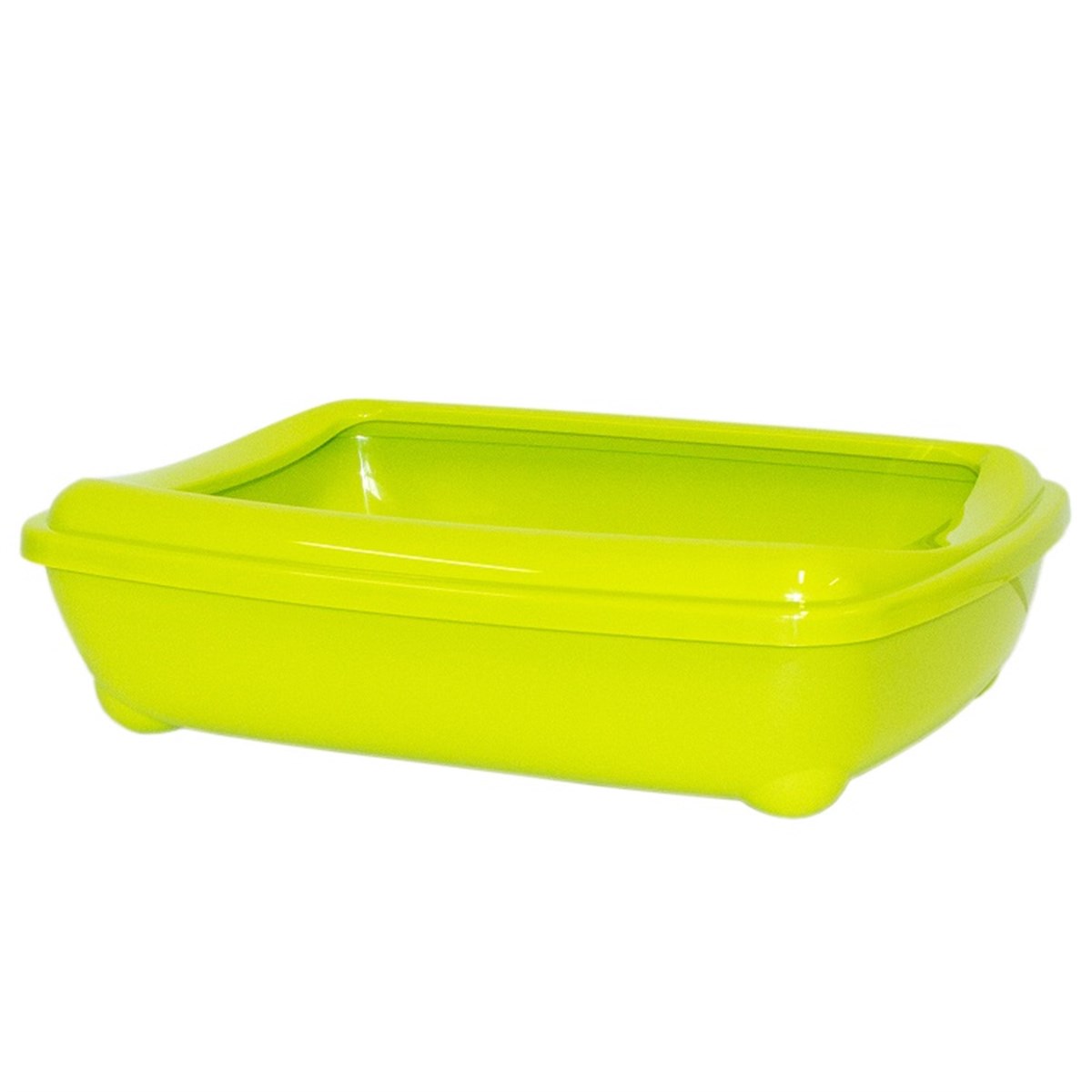 Moderna Aristo Kedi Tuvalet Kabı Ringli 57 Cm Yeşil