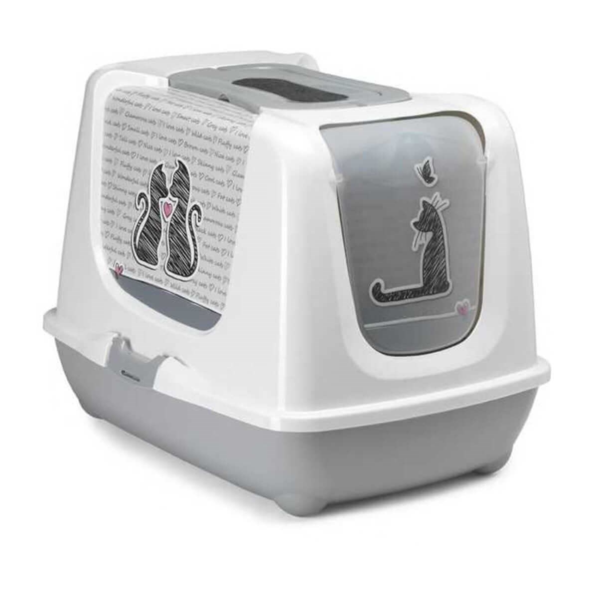 Moderna Trendy Friends Love Kedi Tuvaleti 57 Cm