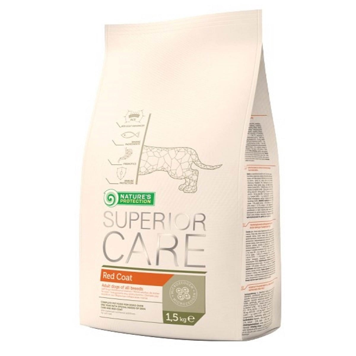 Nature's Protection Red Coat Kızıl Tüylü Köpek Maması 1,5 Kg