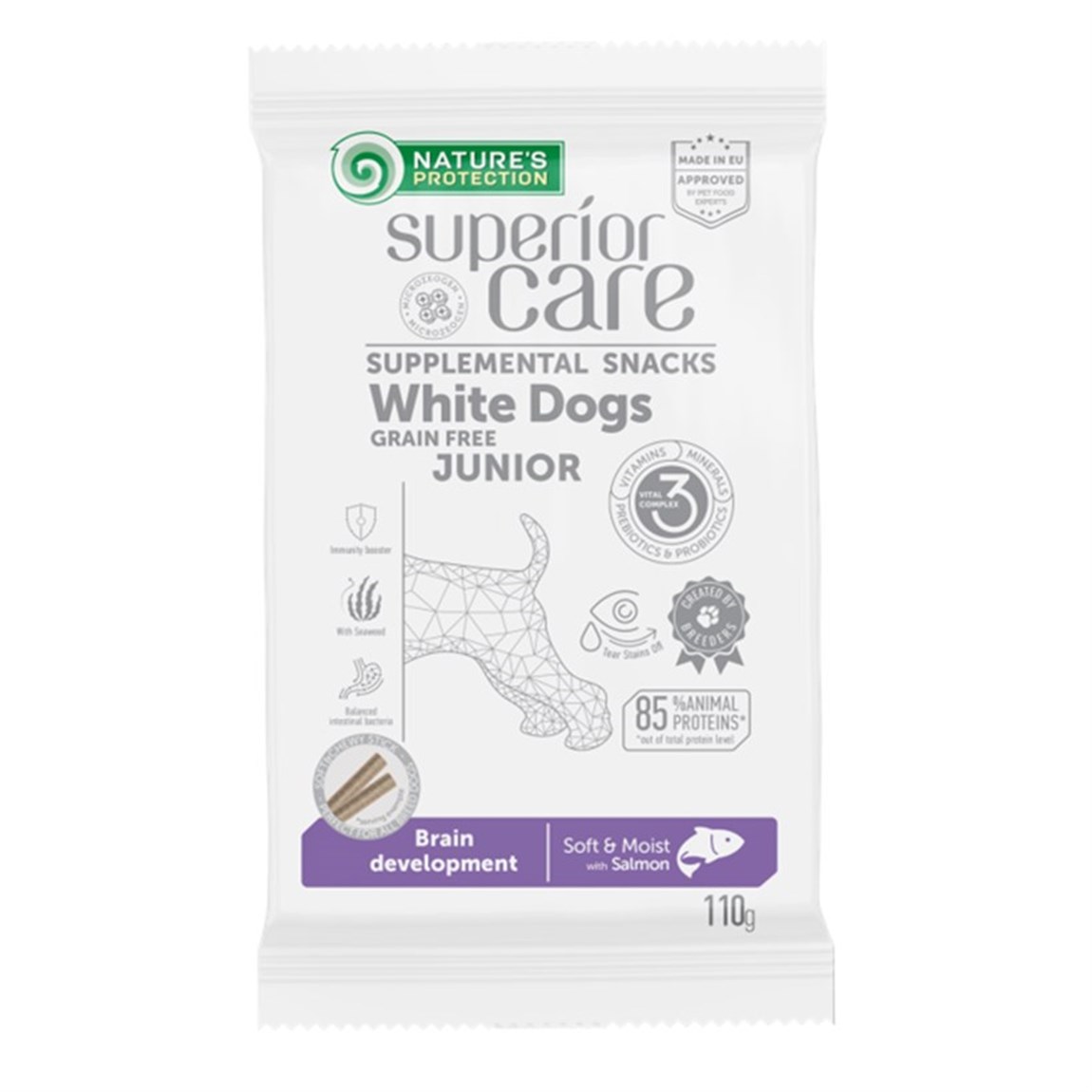 Nature's Protection White Yavru Köpek Ödülü 110 Gr