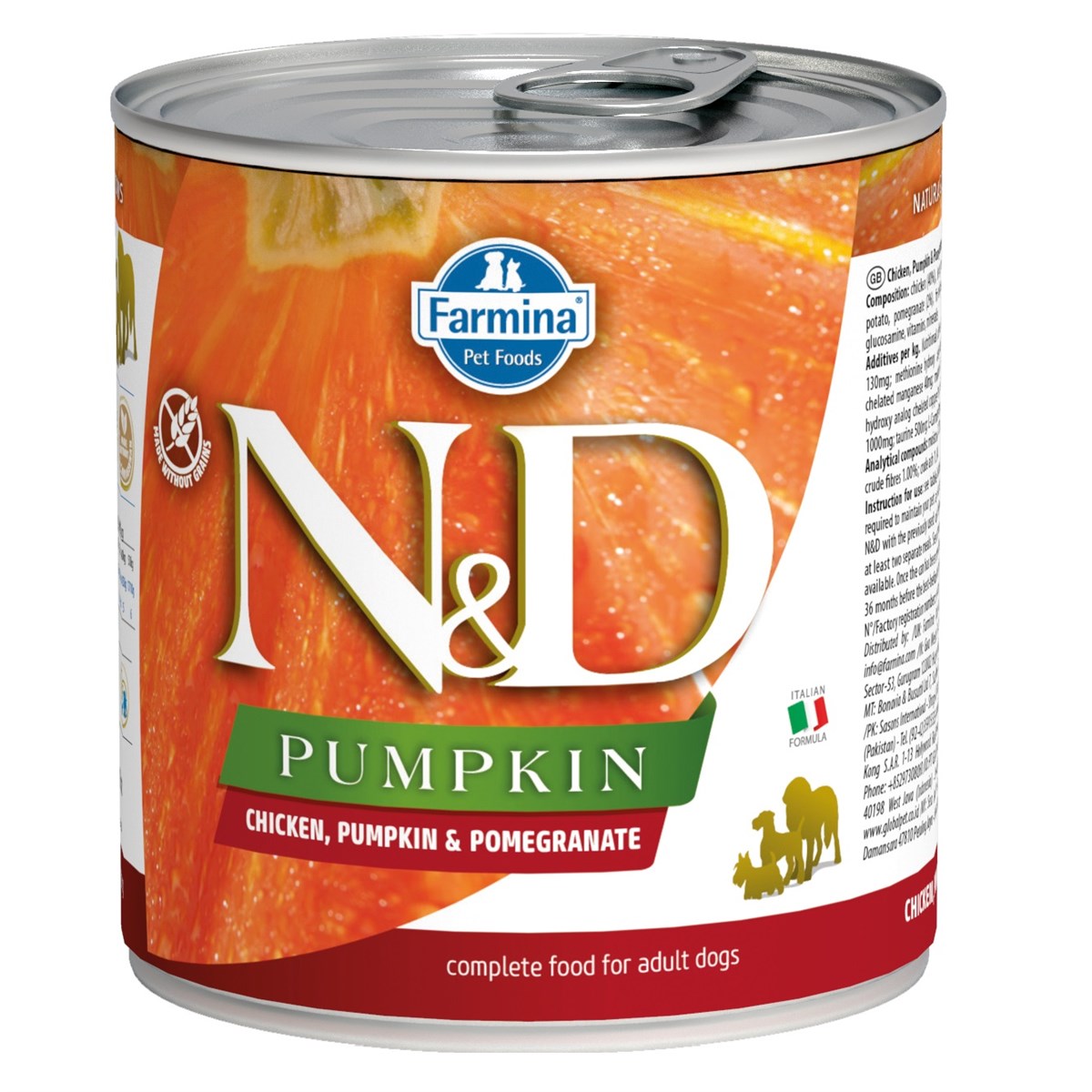 N&D Balkabaklı Ördekli Köpek Konserve Maması 285 GR