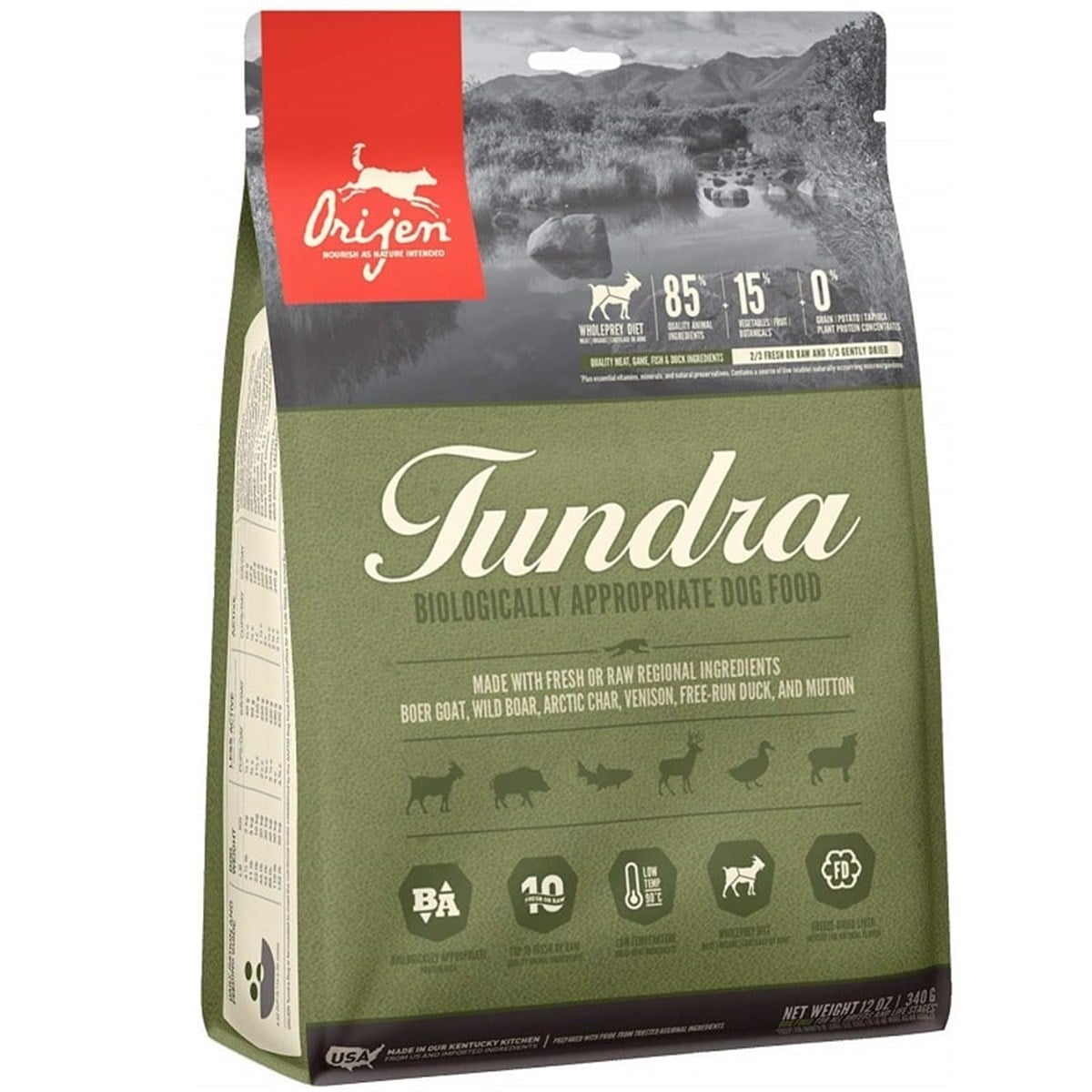 Orijen Tundra Tahılsız Köpek Maması 2 Kg