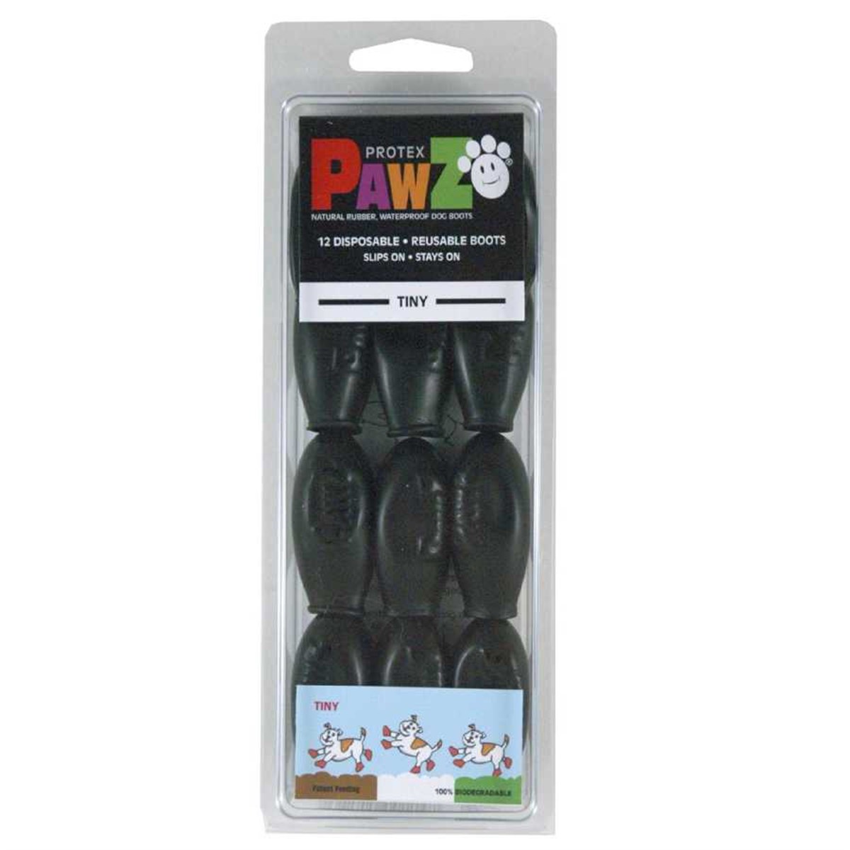 Pawz Black  Köpek Galoşu Small 12 Adet