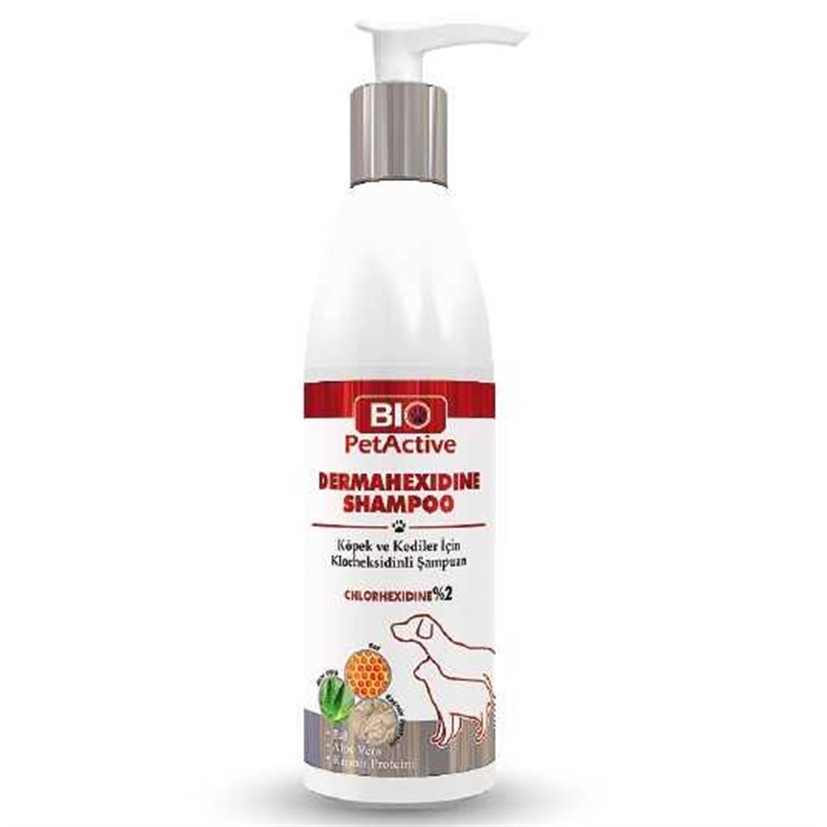 Pet Active Köpek Ve Kediler İçin Dermahexidine Antiseptik Şampuan