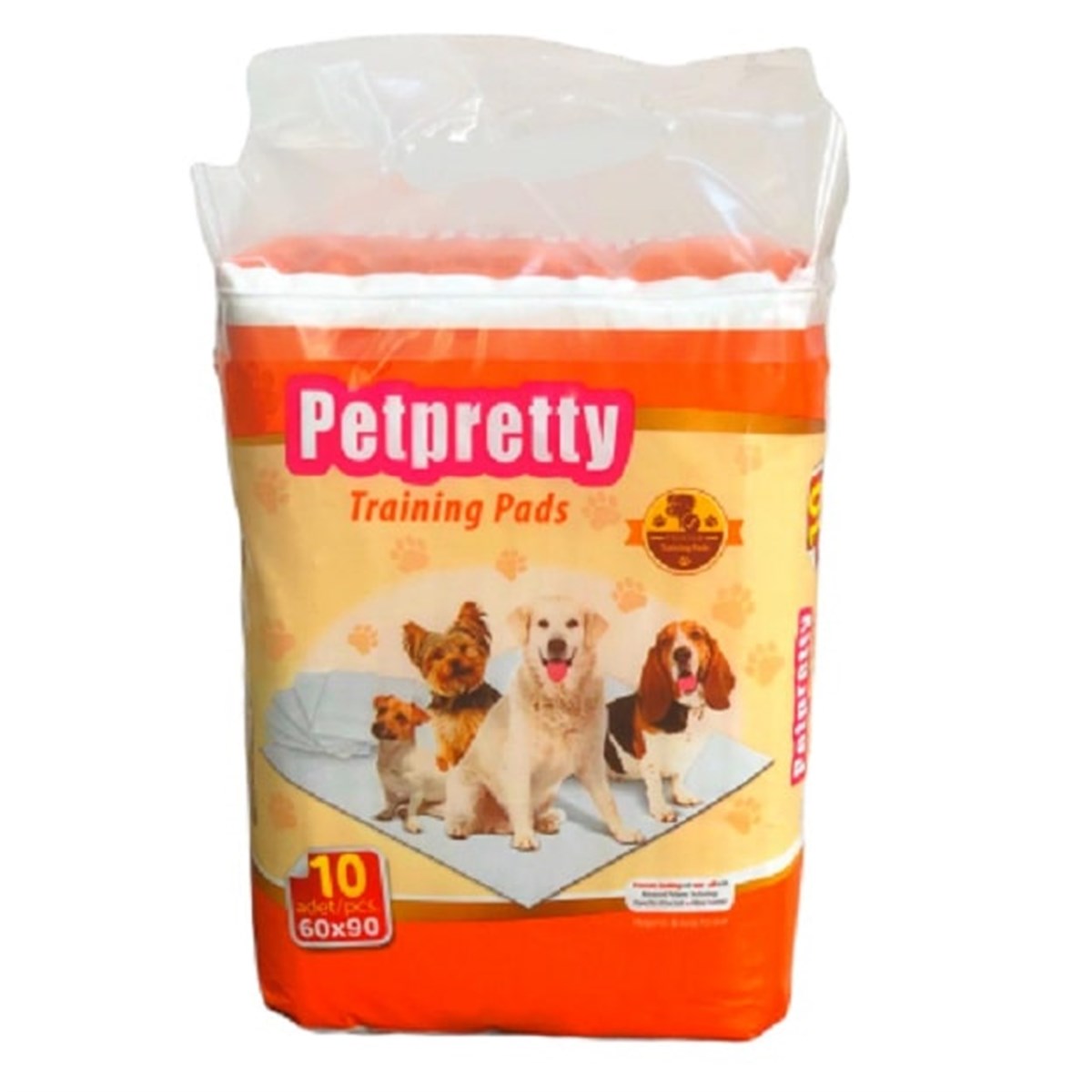 Pet Pretty Yavu Köpek Tuvalet Eğitim Pedi 60x90 cm 10 Lu
