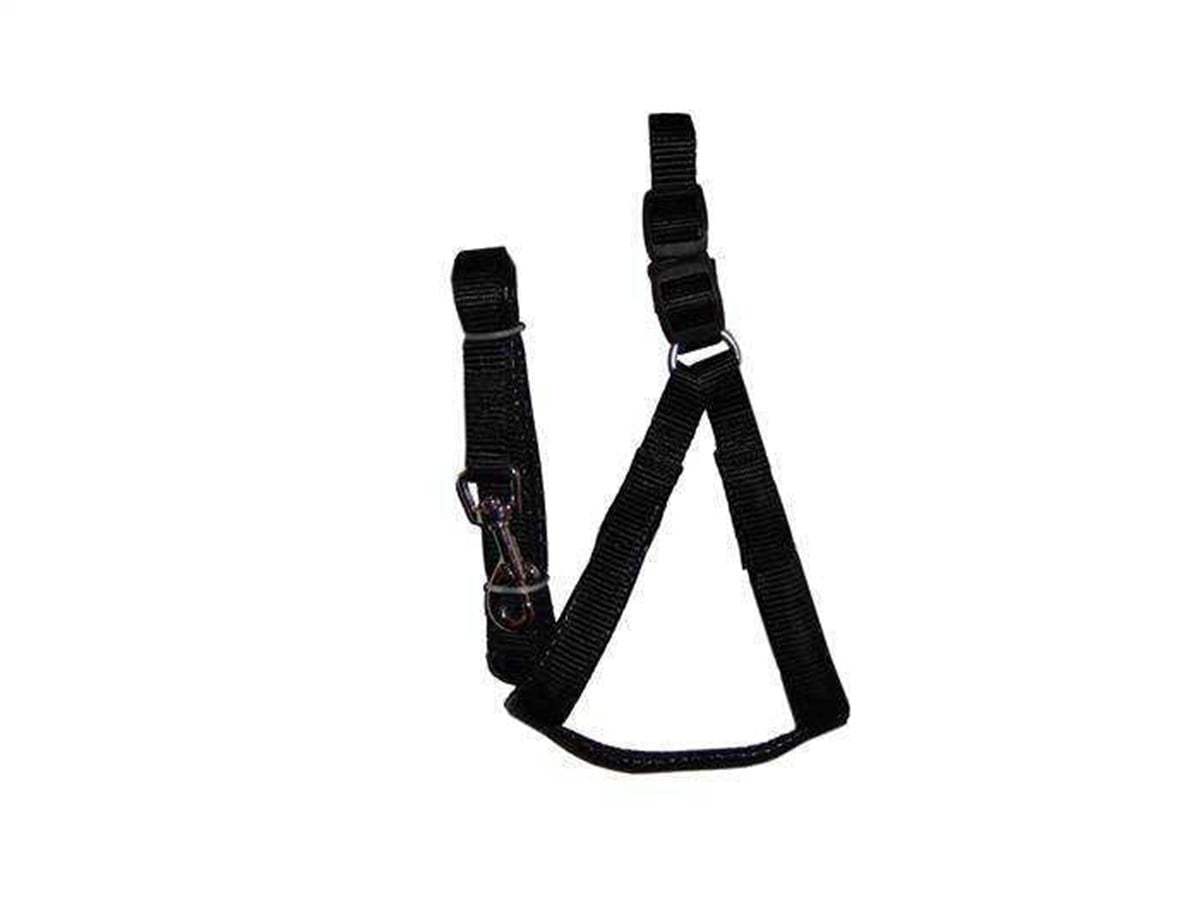 Pet Style Yumuşak Dokulu Göğüs Tasması No.1 Siyah
