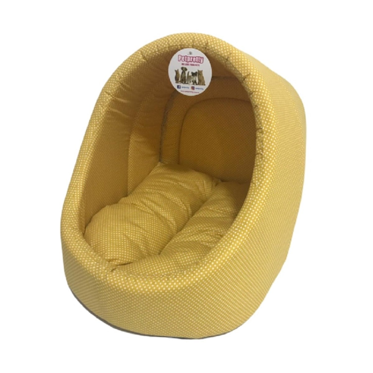 Petprety Alaska Kedi Köpek Yuvası Sarı